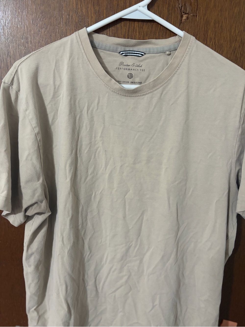Porter & Ash beige tee
